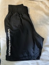 Under Armour Youth Boys Black Shorts Size Small