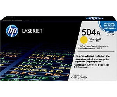 Cartouche de toner compatible Noir 504A pour imprimante HP Color Laserjet CP3525