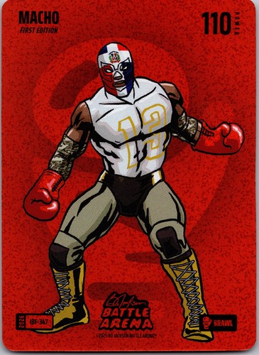2026 Bo Jackson Battle Arena Macho (Manny Machado) Brawl Icon Battlefoil IBF-347
