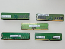 Lot of 50x Mixed 8GB (400GB Total) DDR4 2666 Desktop ram Major Brands TESTED