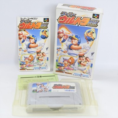 SUPER ULTRA BASEBALL Super Famicom Nintendo 2720 sf