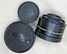 Schneider-Kreuznach Componon 60mm F/5.6 enlarging lens and two Schneider caps