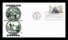 DR JIM STAMPS US COVER SWEDEN TREATY 200TH ANNIVERSARY FDC MARQ CACHET