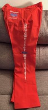 VINTAGE BUDWEISER BEER RACING PIT CREW RACING PANTS MOTORCRAFT SUPER TEAM 90S