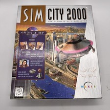 Sim City 2000 - Special Edition PC Computer Game CD ROM - Big Box