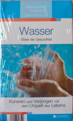💧 Wasser Elixier der Gesundheit Buch Softcover 💧 NEU eingeschweißt Wellness 💧 - Bild 1 von 4