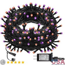 300 LED Halloween Lights 8 Modes Connectable Waterproof Indoor Outdoor Decor New