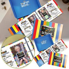 Easiest School Days Memory Album, First  Last Day of School Memory Book