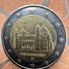 2 Euro Coin Germany Federal States Series 2014 F G Lower Saxony Circulated Coin
