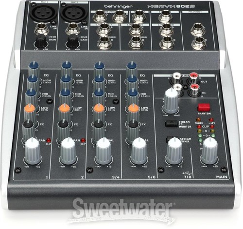 Behringer Xenyx 802S 8-channel Analog Streaming Mixer - 第 4/7 張圖片