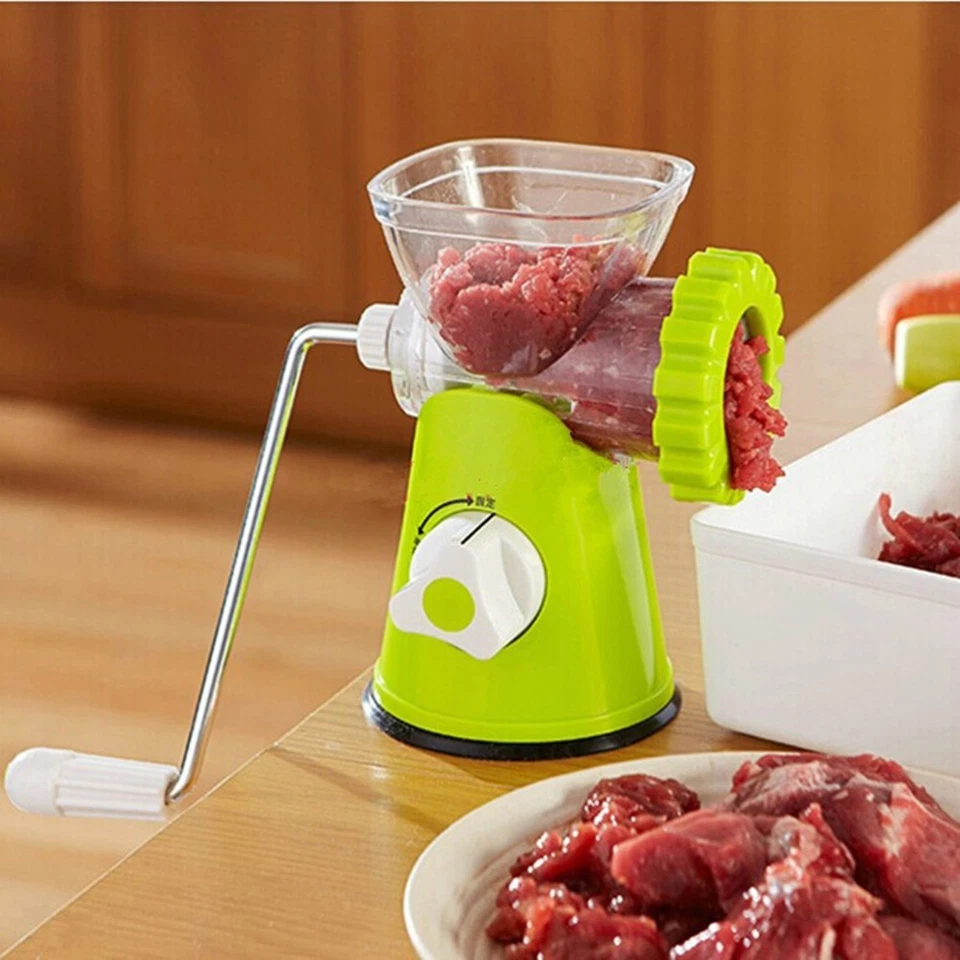 Molinillo de carne Molino de alimentos Acero inoxidable Molinillo manual Resistente Foto 4 de 4