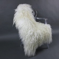 Genuine Icelandic sheepskin Rug long fur Ivory White Rug Super Soft Sheepskin