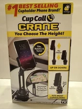 BulbHead Cup Call Crane Car Cell Phone Mount Holder Hands Free Rotate Tilt New
