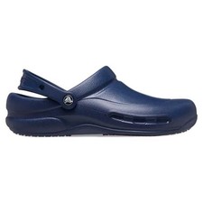 Crocs at Work Unisex Bistro Slip Resistant Clog Navy  No Import Fees