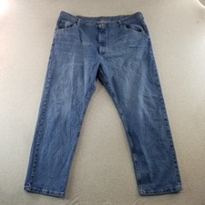 Wrangler Jeans Men's Sz 42x30 VTG 99 Cotton Med Wash Normcore Durable Workcore