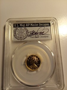 American Gold Liberty 2018-W Thomas Cleveland Signed PR70 PCGS 050-1