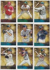2015 TOPPS ARCHETYPES UPICK TROUT GRIFFEY RIPKEN JR MAYS AARON RICKEY NOLAN RUTH
