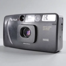 [READ] Fuji Cardia Travel Mini Dual-P Discovery Film Camera From Japan #3142