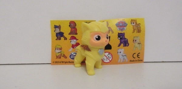 Dairy 4 Fun CAT PACK  Figur LOT : 0325 Katze gelb + BPZ - Bild 1 von 1