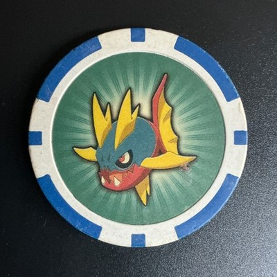 #318 Kanivanha  Pokemon Poker Chipz Pokerchip 2006 Nintendo Pokémon Vintage