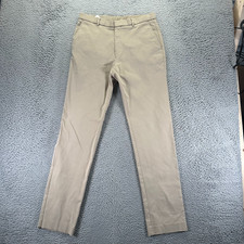 Tommy Hilfiger Pant Mens 34x34 Brown Rayon Dress Straight Formal Business Career