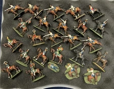 Lot Of 25 Soldiers De Plombs, Del Prado, La Bataille d’Austerlitz