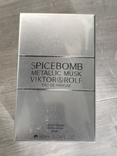 Viktor & Rolf SPICEBOMB METALLIC MUSK 90ml Eau De Parfum EDP  NEW & CELLO SEALED