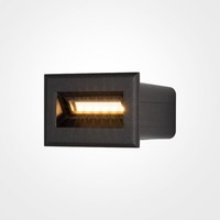 Moderne Treppenlampen Einbauleuchte In Schwarz 1X3W Led 250Lm 3000K IP65
