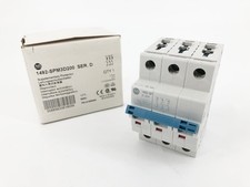 New Allen Bradley 1492-SPM3D200 Ser. D Supplementary Protector 3 Pole 20A