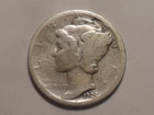 1924-D "BETTER DATE/MM" LIBERTY MERCURY 90% SILVER DIME LOW MINTAGE 6,810,000!