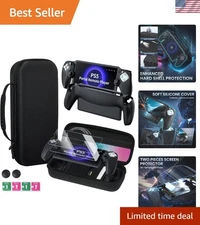 Compact PS Portal Case + Thumb Caps & Screen Protectors - On-The-Go Gaming