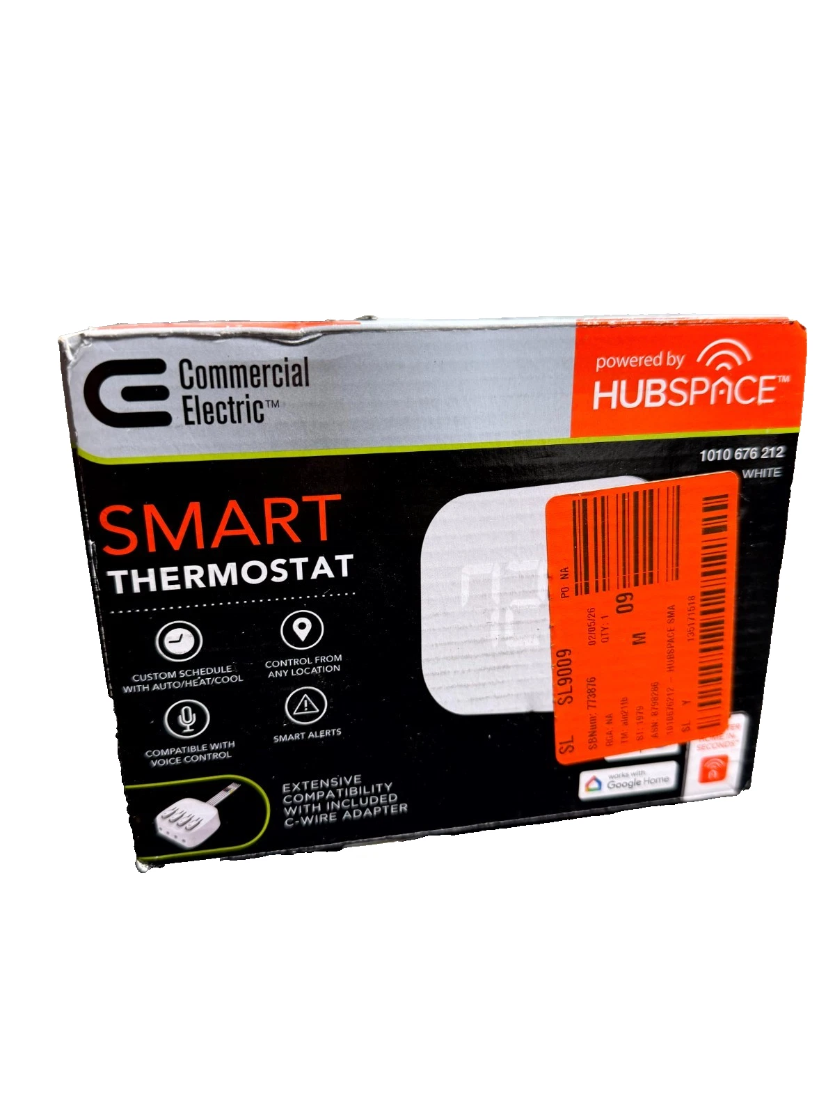 Commercial Electric Wi-Fi Bluetooth Smart Programmable Thermostat w/ Schedules