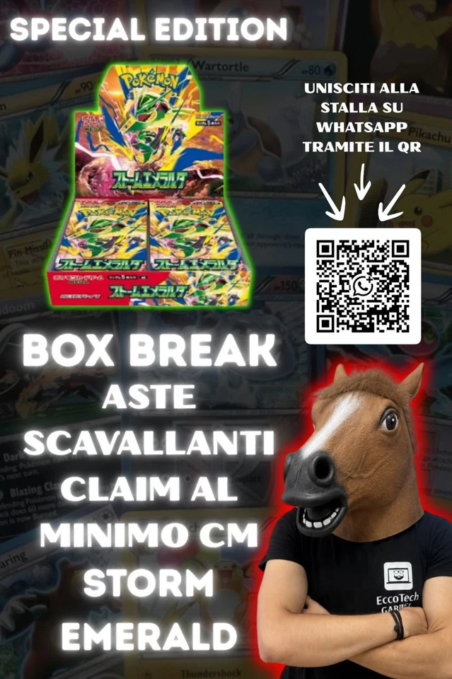 🎊 STORM EMERALD 🎊 Aste SAR/Ar/Vintage da 1€ 🚀💎 Non mancare!