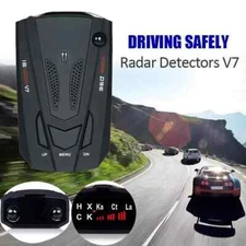 Best Laser Camera Radar Detector Cop Cars Police Scanner Real Kit 360 Degree