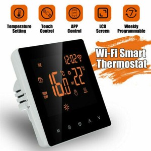Smart Thermostat Programmable Wifi Wireless Home Room Sensor Digital App Control Smart Thermostat Programmable Wifi Wireless Home Room Sensor Digital App Control