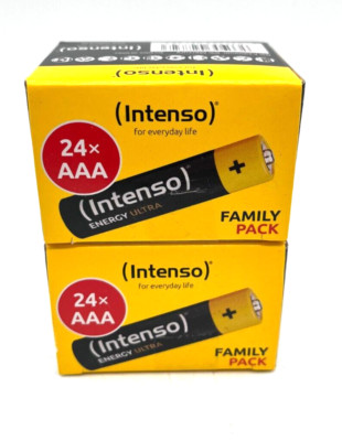 Batterien Battery Energy Ultra 48xAAA 1,5V LR03  Intenso  Family Pack XXL Neu