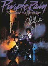 PRINCE PURPLE RAIN SIGNED PHOTO AUTOGRAPH ORIGINAL SIGNATURE POSTER 8X10 REPRINT
