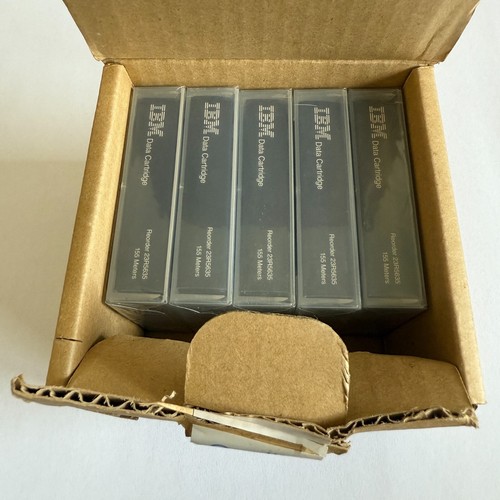 Lot of 5 New Factory Sealed IBM DAT160 80 / 160 GB Data Cartridge Tapes 23R5635 - Afbeelding 4 van 6