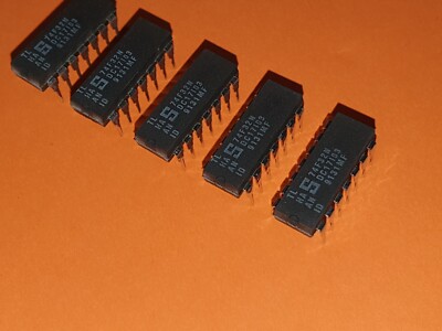 5x 74F32N Quad 2-input OR gate Signetics DIP-14