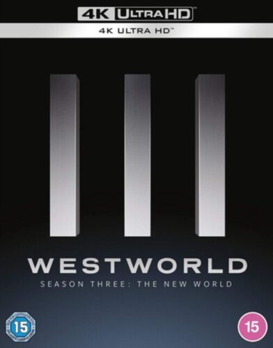 Westworld Season 3 4K Ultra HD + Blu-Ray NEW  - Afbeelding 1 van 4