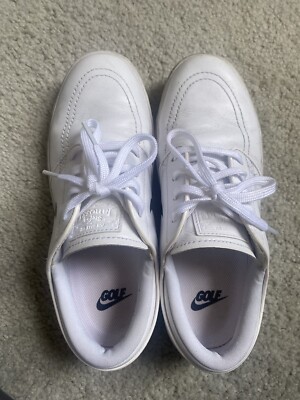 Nike Stefan Janowski Golf Shoes White/Black - Men's 7 / Women's