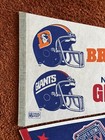 2 Vintage Super Bowl XXI And XXV New York Giants Pennants And One Souvenir — photo 2