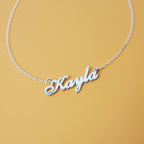 Nameplate Gift Jewelry custom Charm 