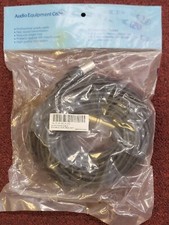 50'FT XLR MALE Metal to RCA MALE plated Shielded Microphone audio Cable