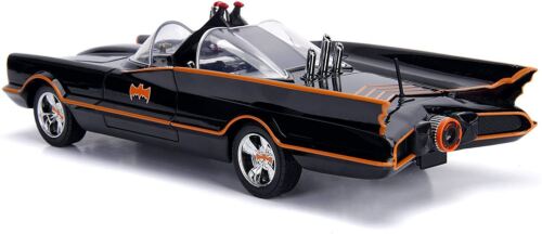 Jada 1:18 Die-cast Batmobile Batman TV Series with Figures + Lights - 98625 - Picture 3 of 4