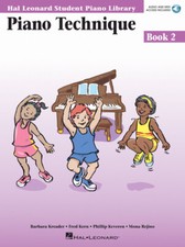 Piano Technique Book 2 - Book with Online Audio Hal Leonard Student Piano Librar