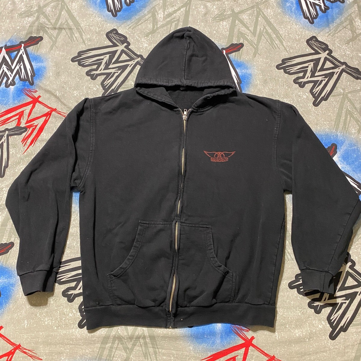 Aero smith zip hoodie エアロスミス ジップフーディー｜ファッション