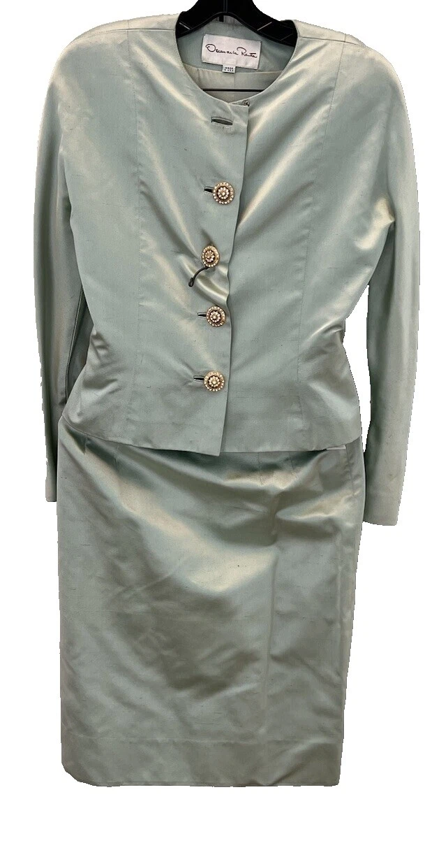 Falda Oscar de la Renta Mezcla de Seda Trajes Trajes y Traje Separado para Mujer