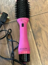 Revlon Oval Volumizer Plus One Step Hair Dryer & Hot Air Brush -works