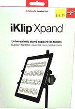 iKlip X Pand Universal Mic Stand Support for Tablets and iPads